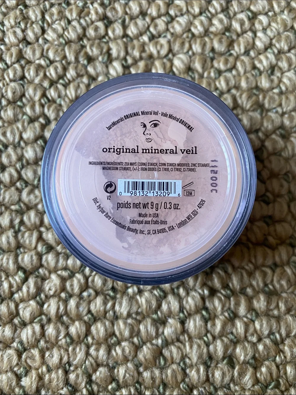 ORIGINAL MINERAL VEIL SETTING POWDER full size NWT